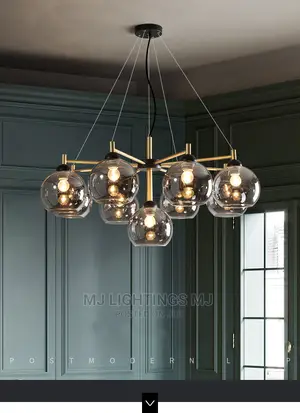 Vintage Ceiling Chandelier LED Light for Living Room.