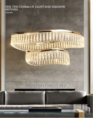 Luxury Atmosphere LED Living Room Pendant Light.
