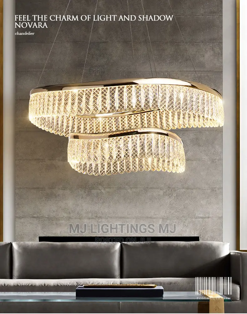 Luxury Atmosphere LED Living Room Pendant Light.