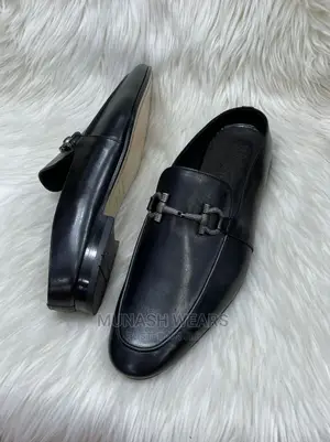 Italian Leather Half Shoe