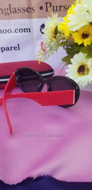 Black Bold Burberry Sunglasses