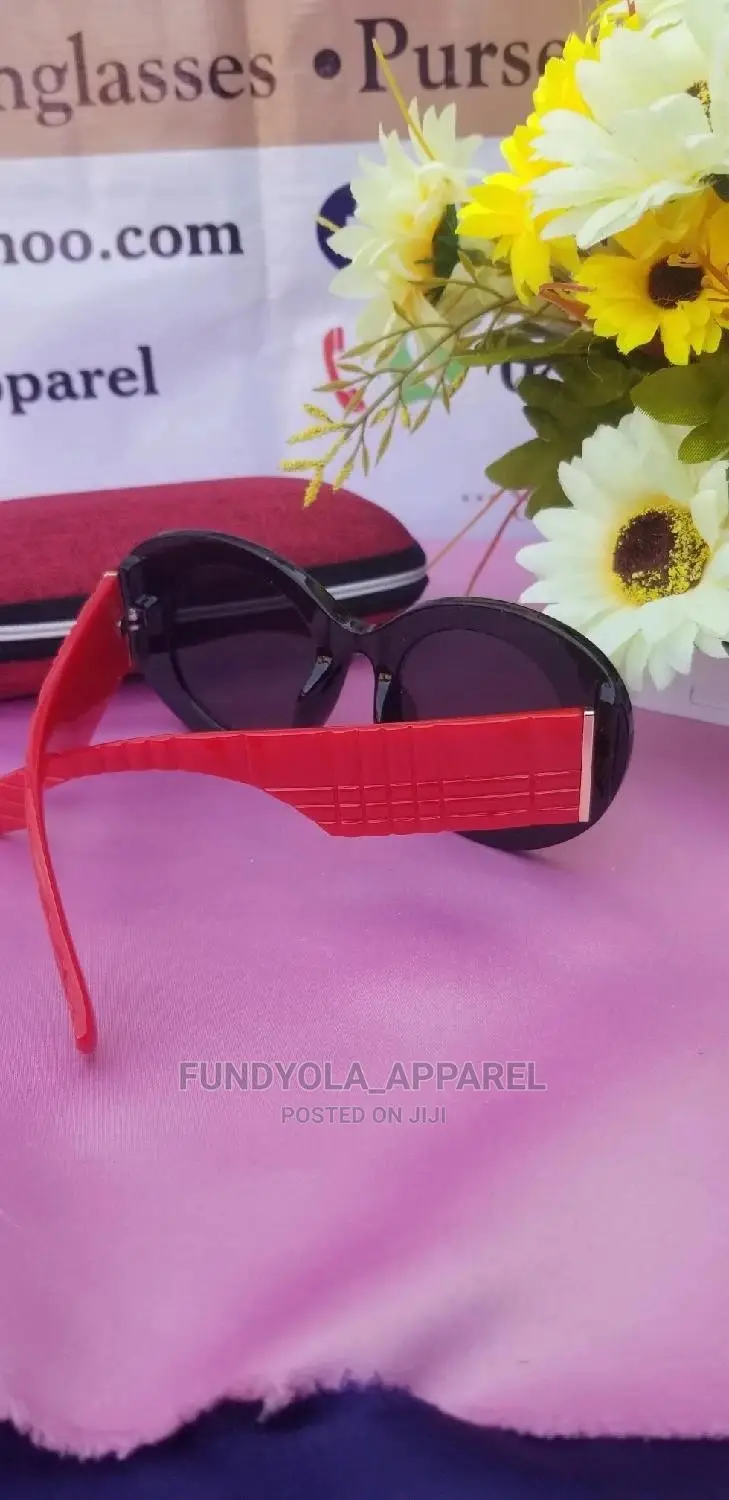 Black Bold Burberry Sunglasses