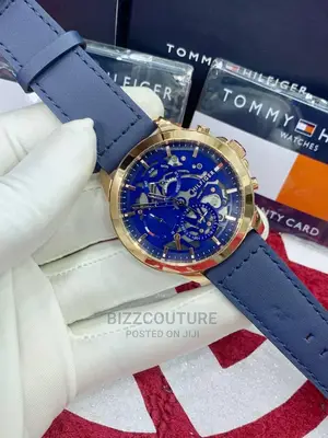 Original TOMMY HILFIGER Leather Strap Available in Store