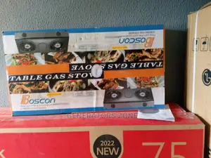 Quality Boscon Double Burner Table Gas