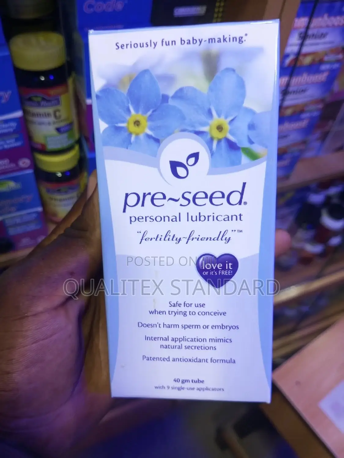 Pre Seed Personal Lubricant (Fertility Friendly)