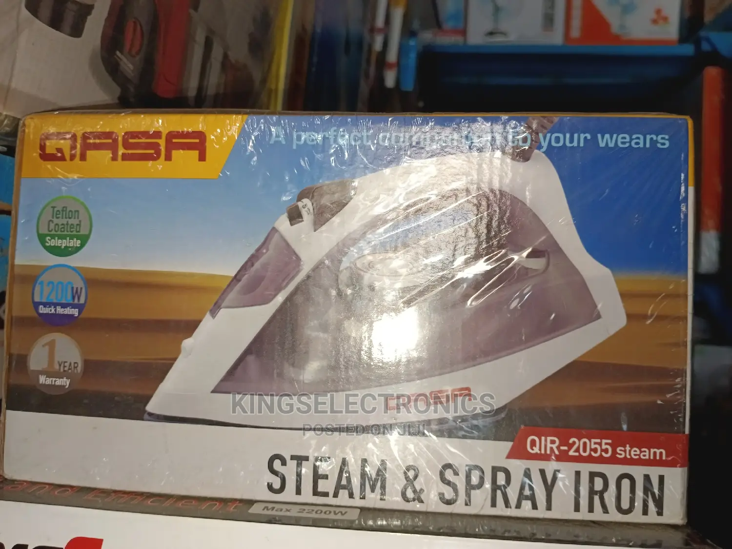QASA Steam and Spray Iron