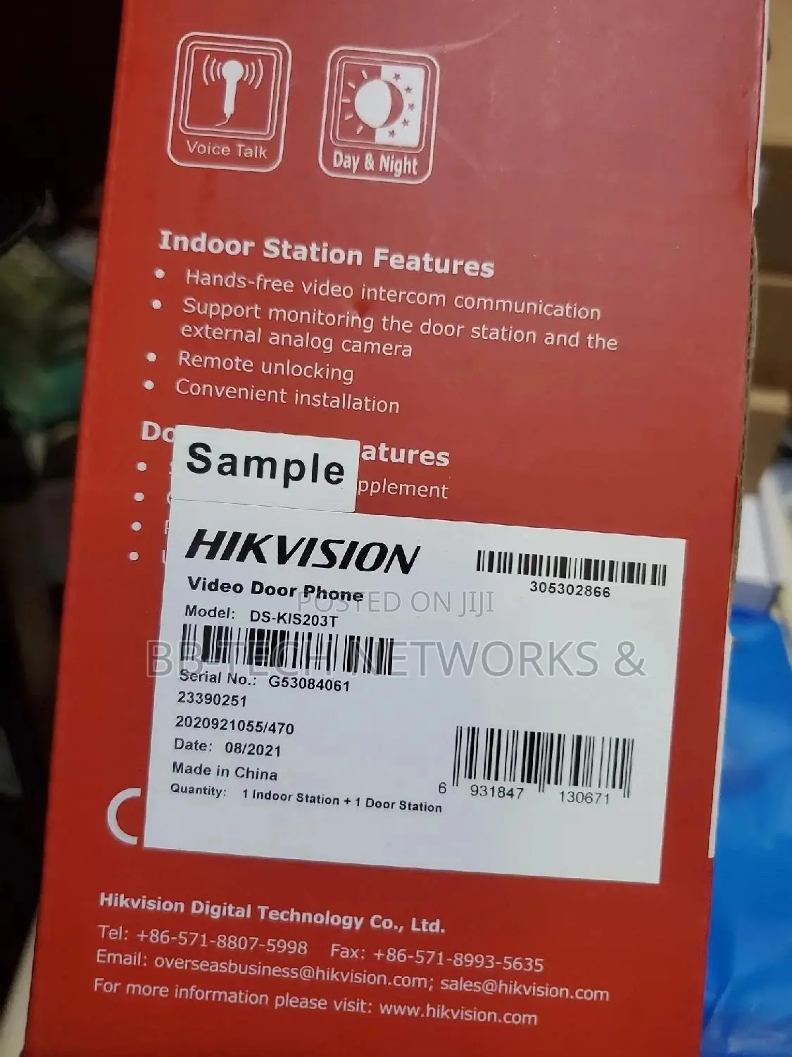 Hikvision Video Door Bell