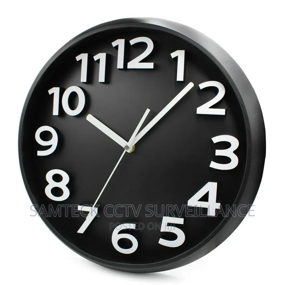 Spy Wall Clock Hidden Camera 1080p