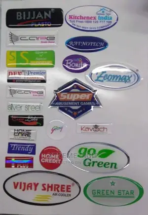 Dome Sticker and Branding