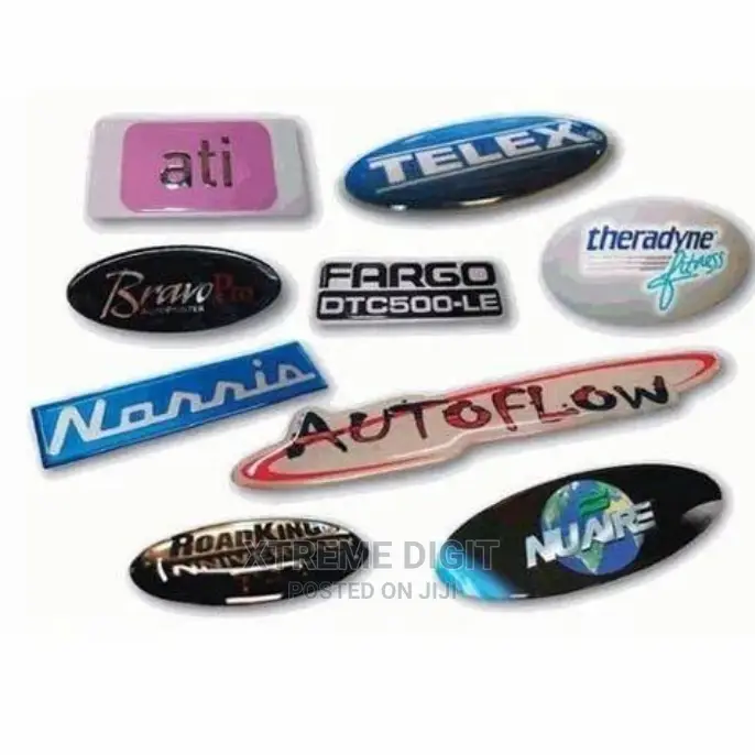 Dome Sticker and Branding