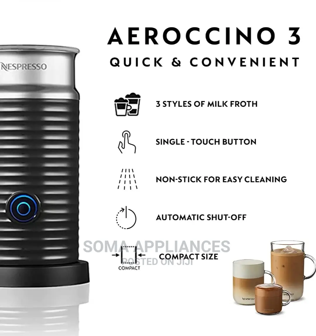 Nespresso Vertuo Next and Milk Frother Coffee Machine