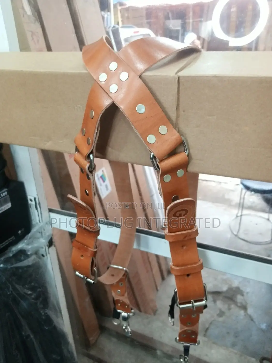 Double Leather Strap for Cameras