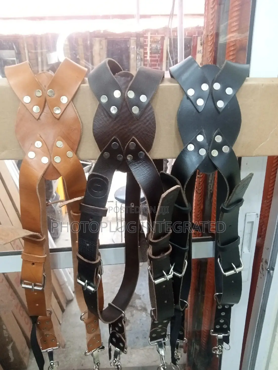 Double Leather Camera Strap
