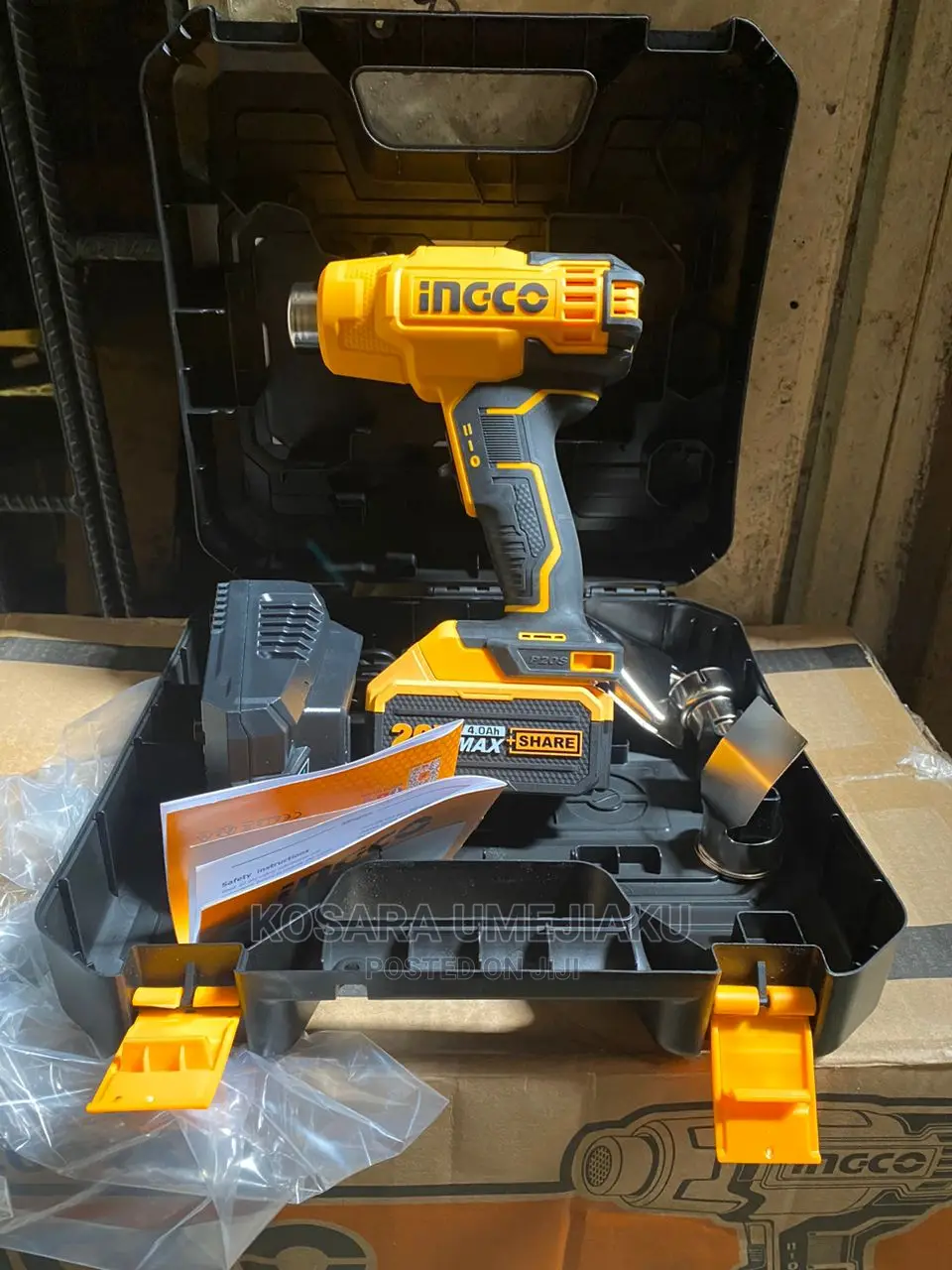 Ingco 20v Cordless Heat Gun in Lagos Island (Eko) Electrical Hand