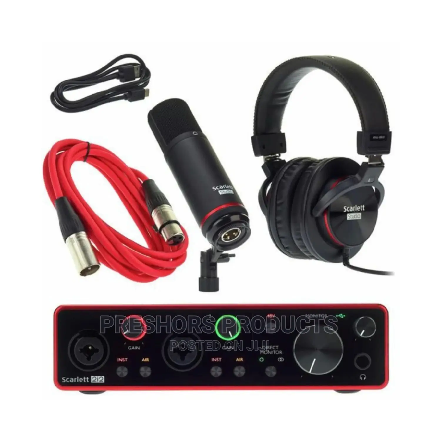 Scarlett 2i2 Studio Pack