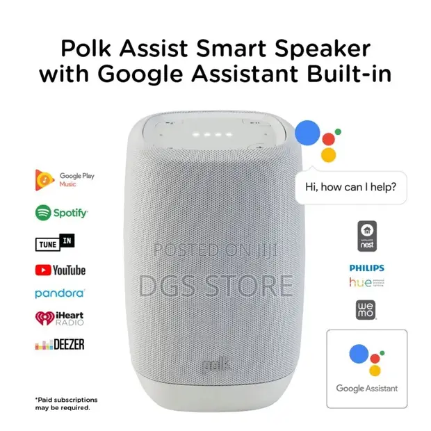 Polk Assist Bluetooth Speaker in Ikeja Audio Music Equipment