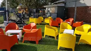 Outdoor Plastic Solo Chair Price Per Each Chair