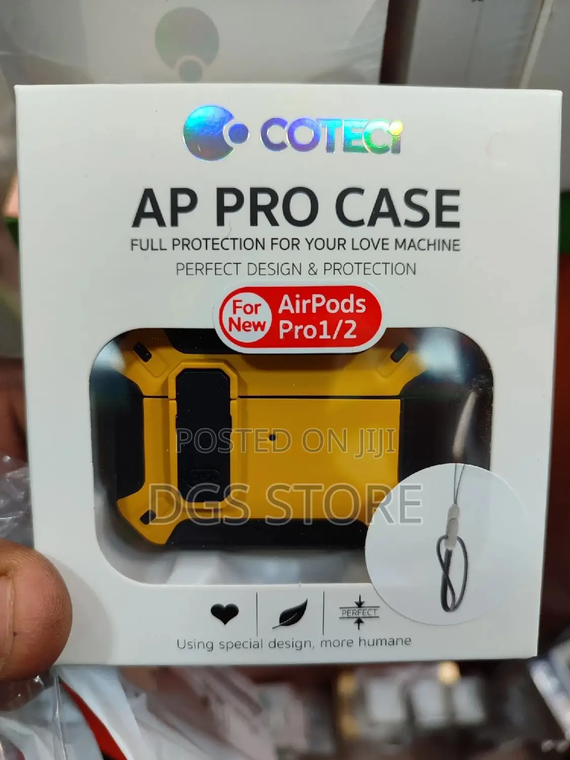 Coteci Carbon Fiber Protective Case for Airpods Pro