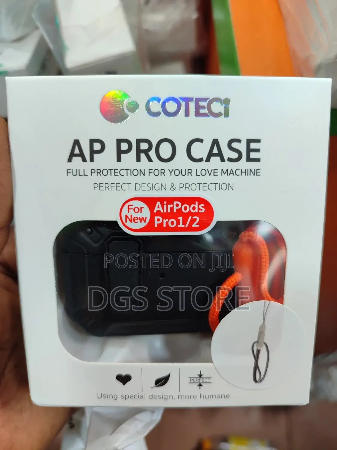 Coteci Carbon Fiber Protective Case for Airpods Pro