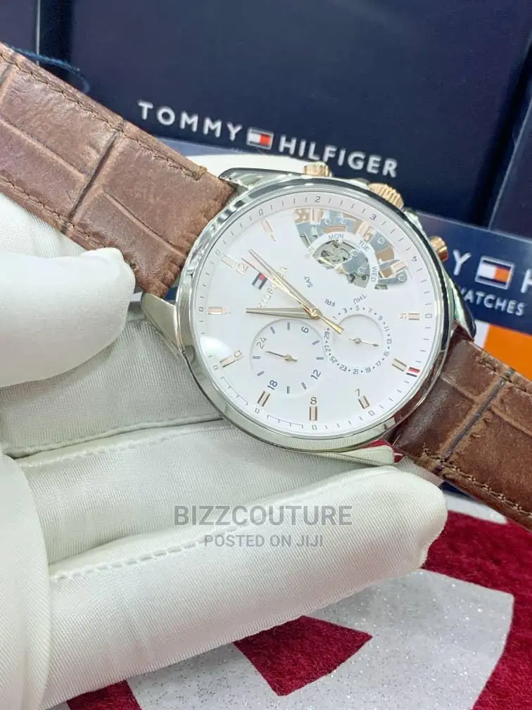Original TOMMY HILFIGER Leather Strap Available in Store