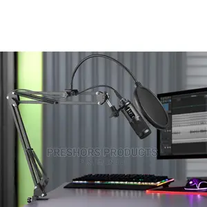 Adjustable Microphone Desk Stand