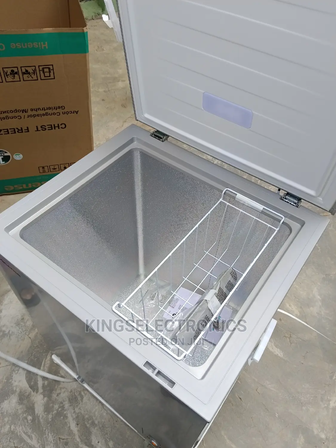 142L Hisense Freezer Fast Frozen