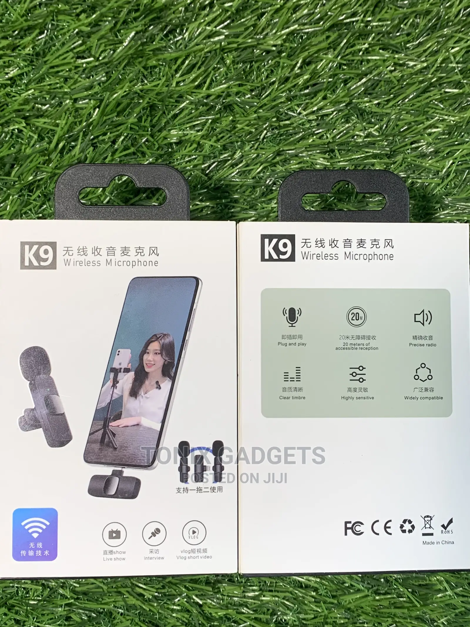 Wireless Collar Mic for Type-C, iPhone