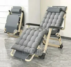 Executive Foldable Relaxing Chair, Grey