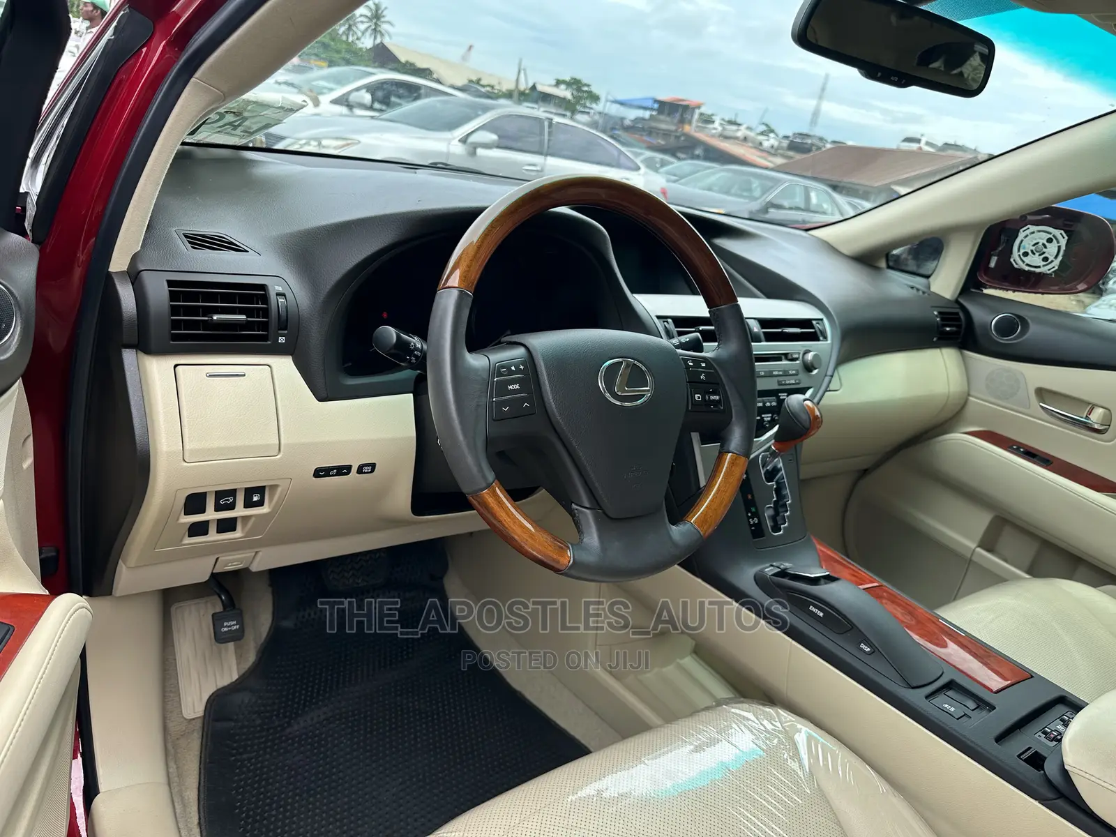 Lexus RX 350 2011 Red