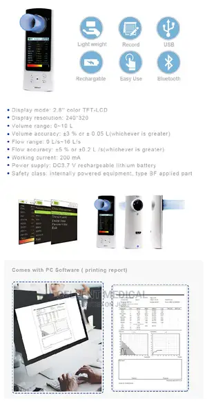 Spirometer Sp80d