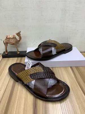  Leather Italian Men's Slippers