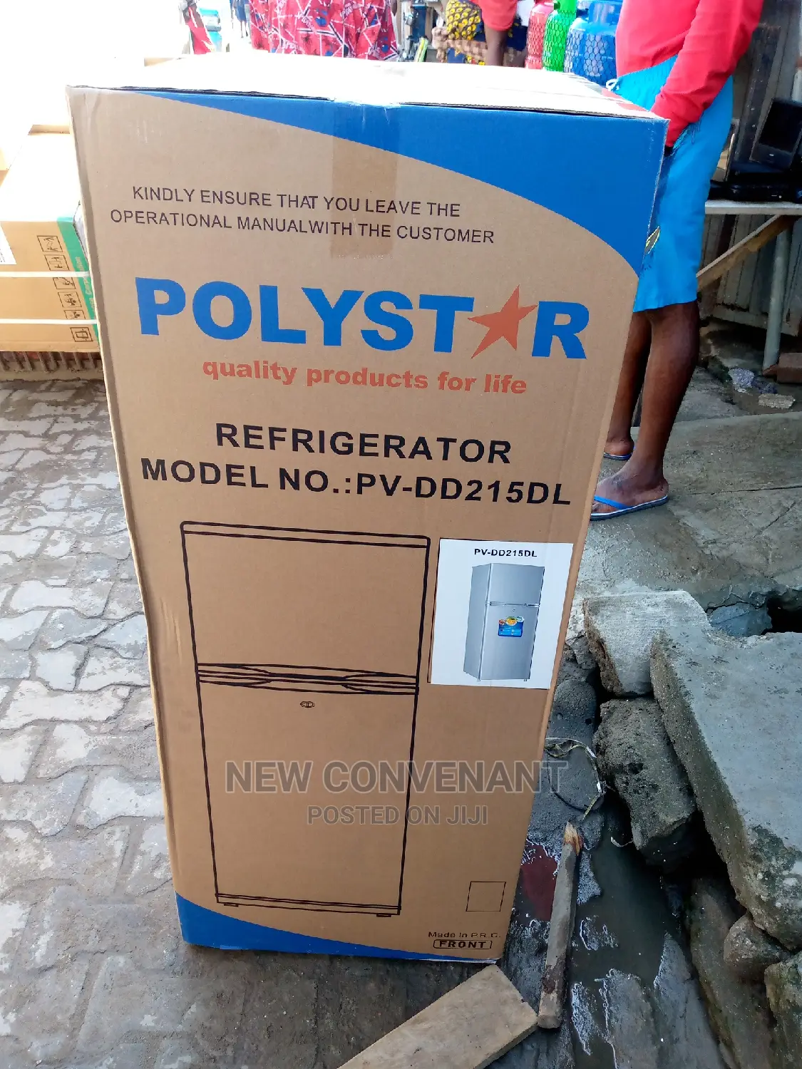 Original Polystar Refrigerator Model No Pv-Dd215dl