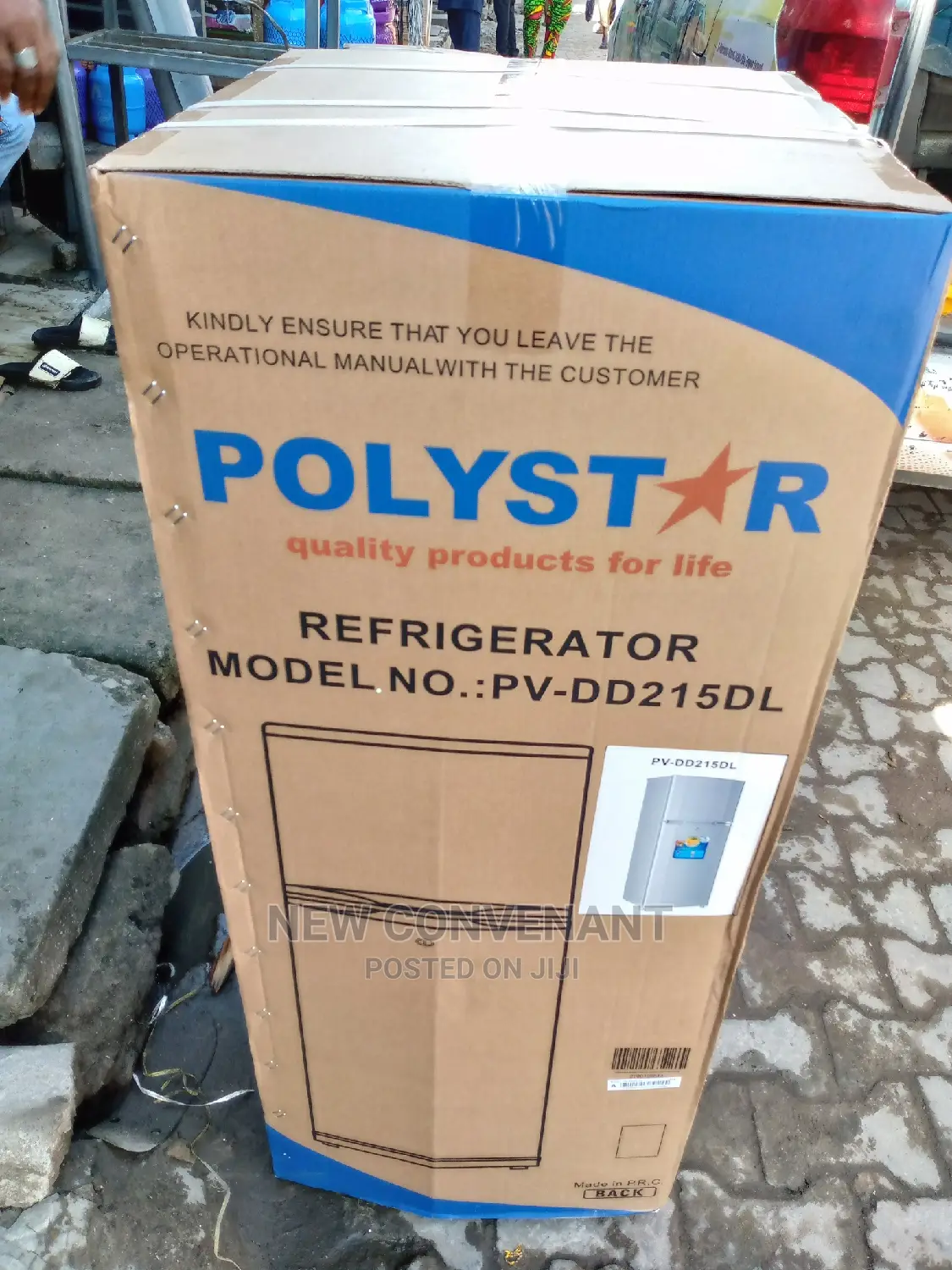 Original Polystar Refrigerator Model No Pv-Dd215dl