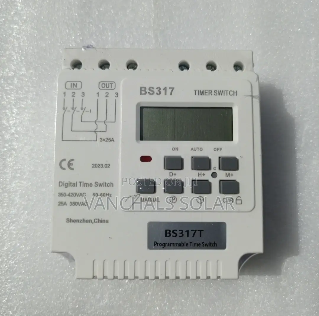 Three Phase Digital Timer Switch