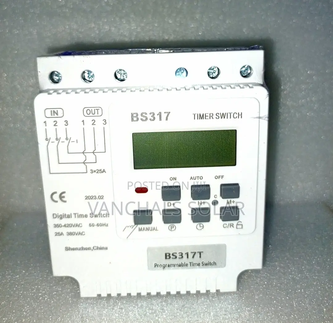 Three Phase Digital Timer Switch