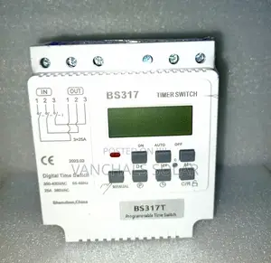 Three Phase Digital Timer Switch