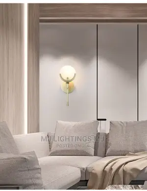 Luxury Gold Wall Mounted Light.