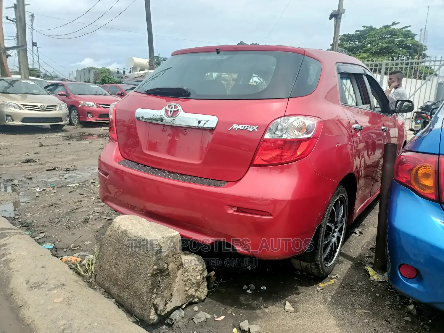 Toyota Matrix 2013 Red