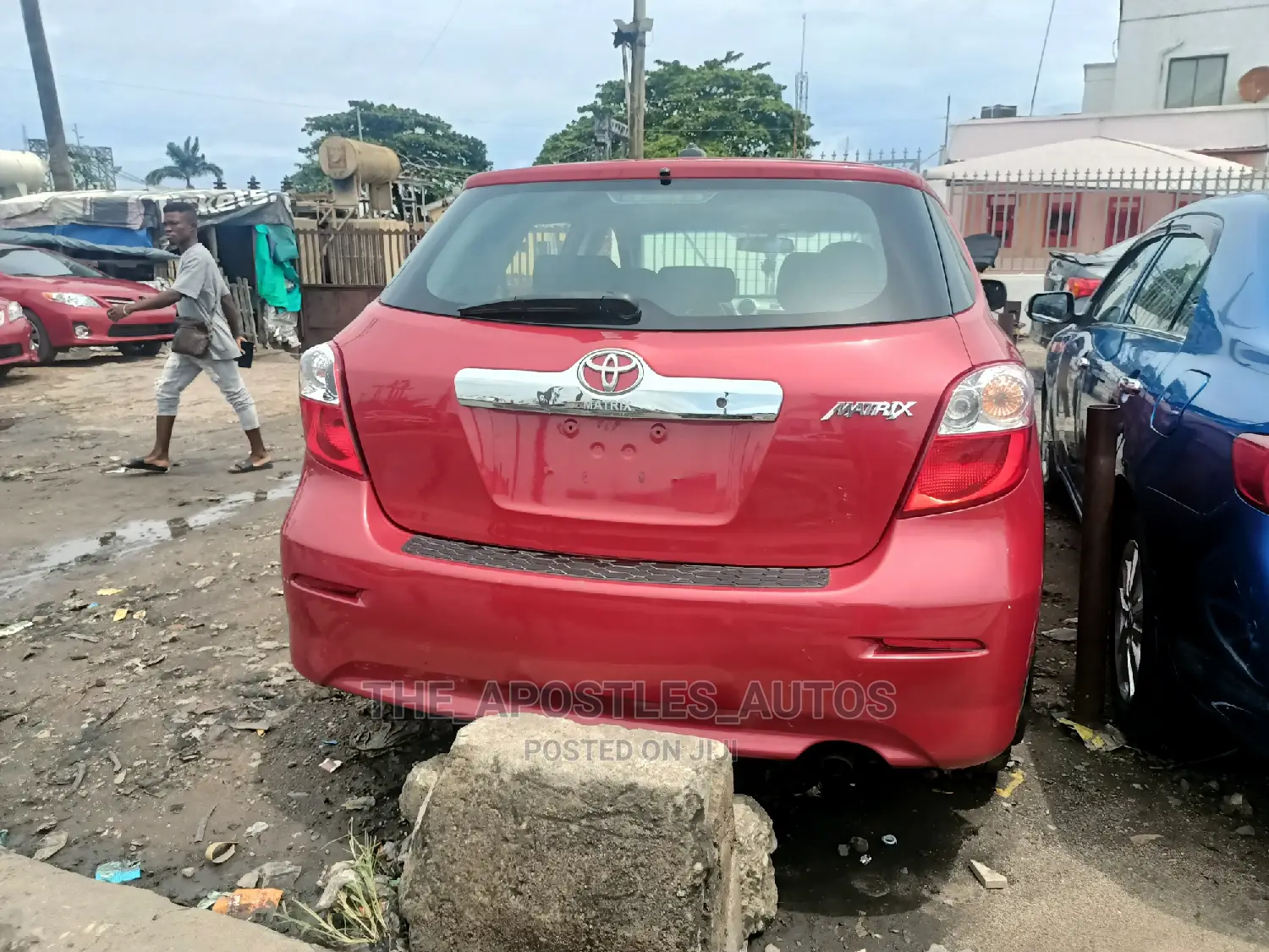 Toyota Matrix 2013 Red