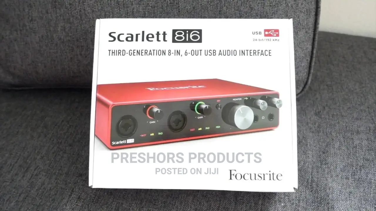 Focusrite Scarlett 8i6 Third Generation