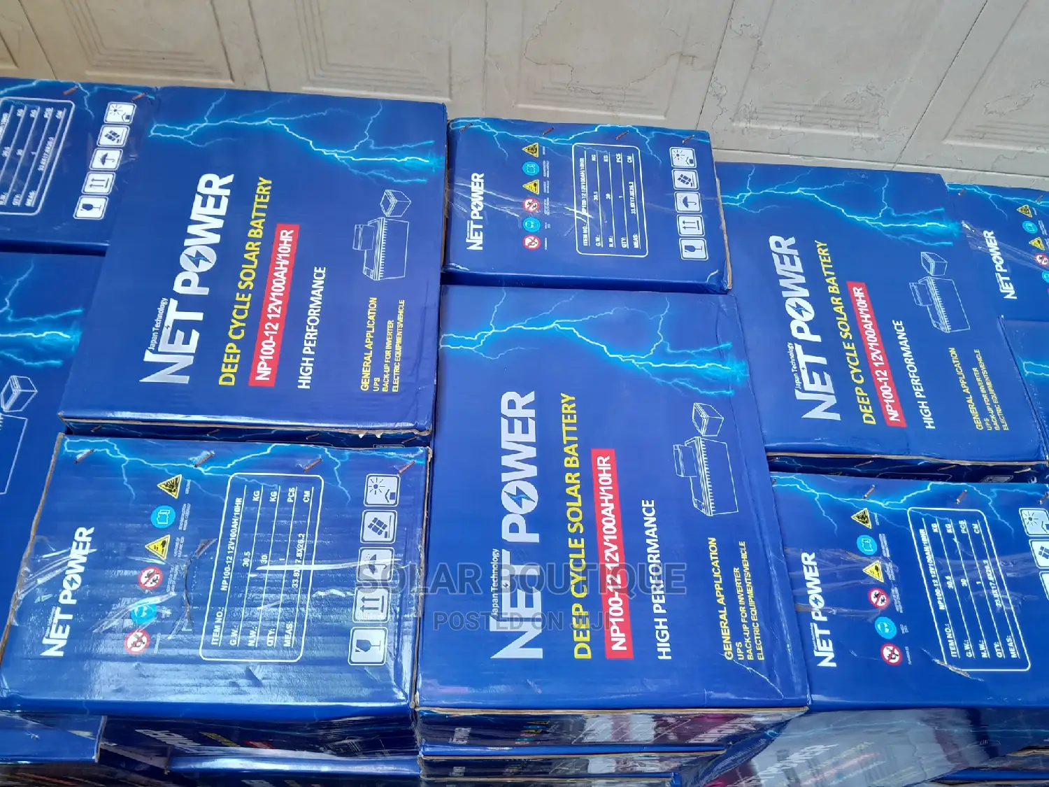 200ah NET POWER Solar Battery