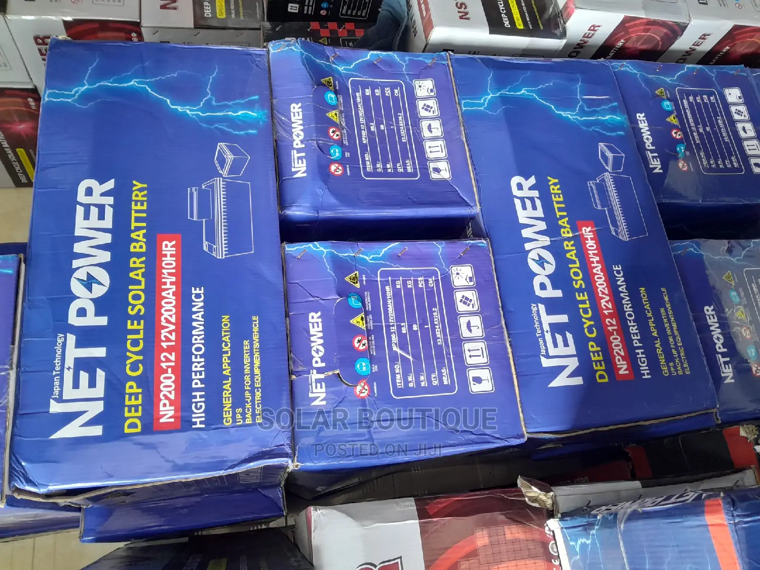 200ah NET POWER Solar Battery