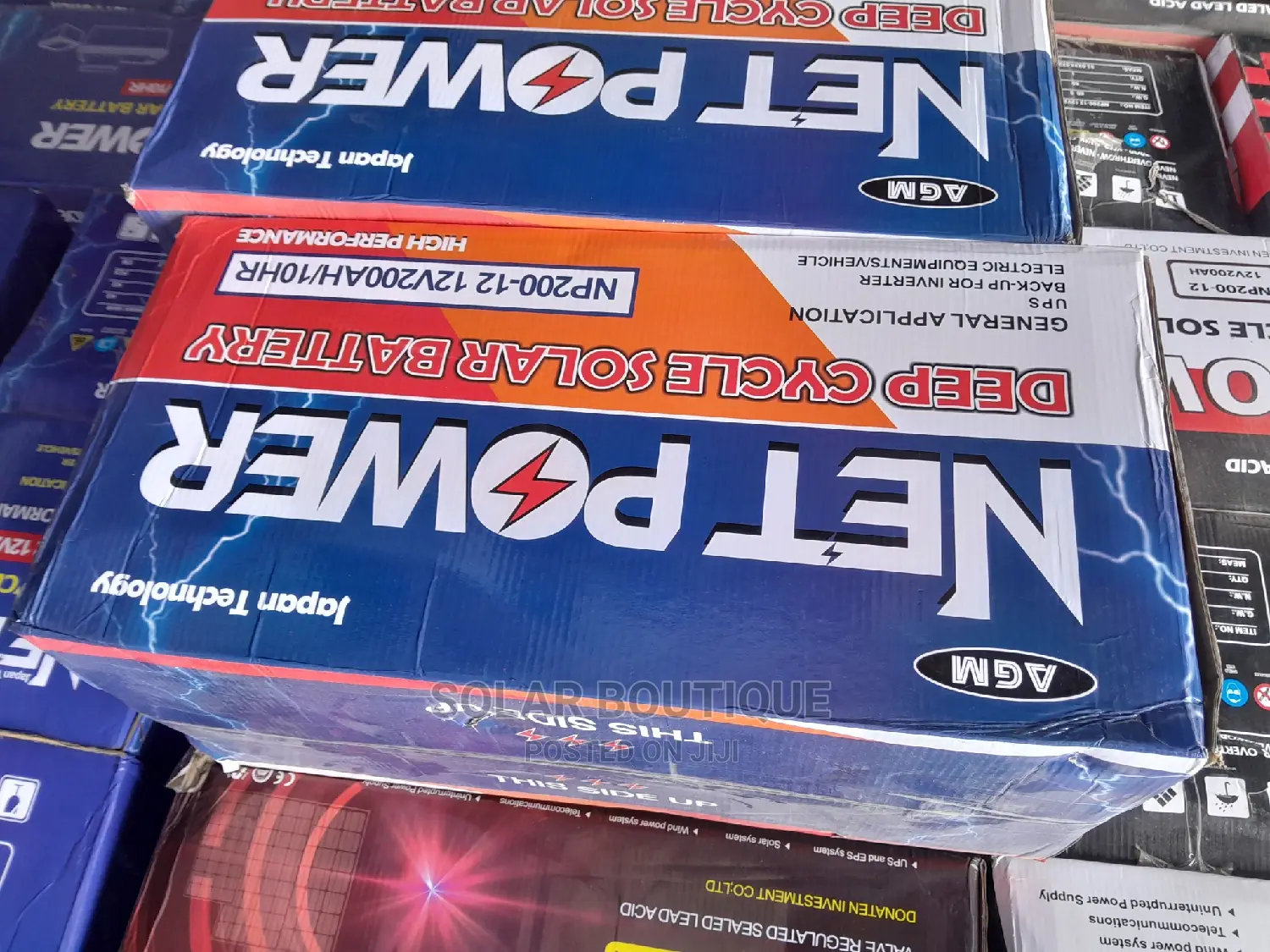 200ah NET POWER Solar Battery