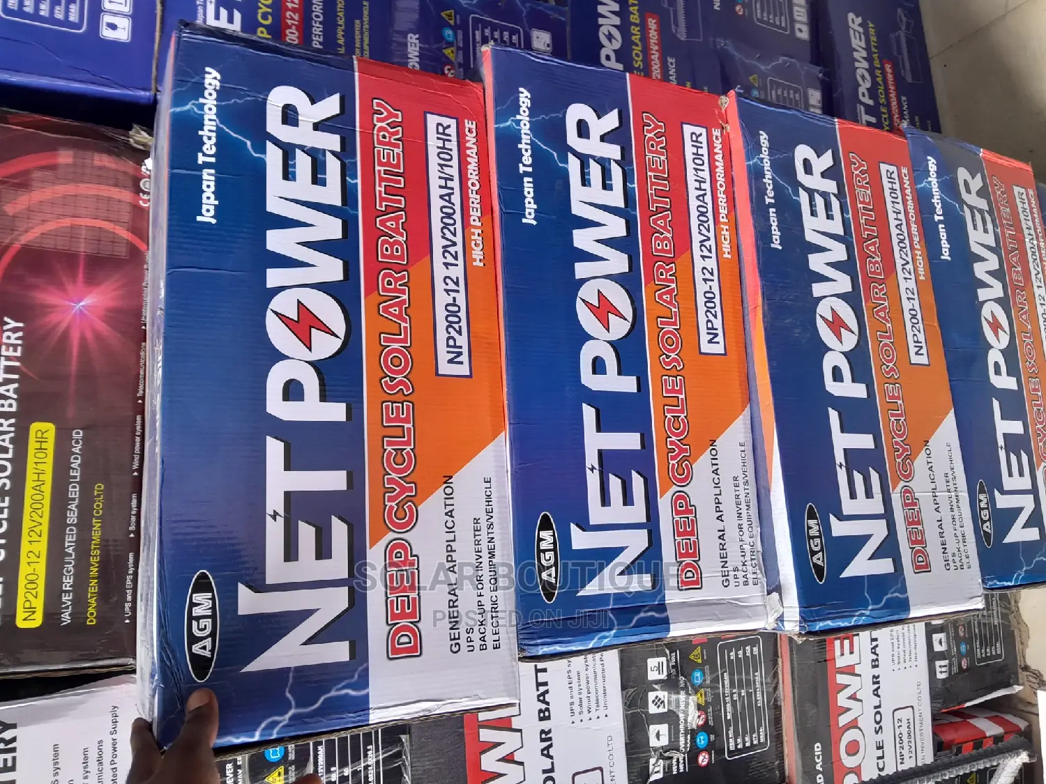 200ah NET POWER Solar Battery