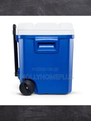 Igloo 60 Qt Laguna Ice Chest Cooler With Wheels, Blue