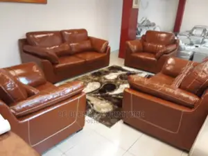 Animal Skin Leather Sofa