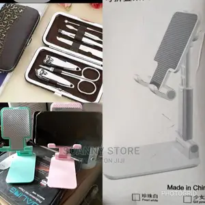 Phone Holder and Manicure Set