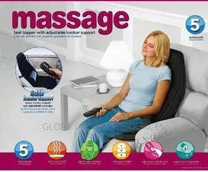 Massage Seat Topper With Soothing Heat