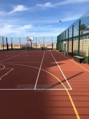 Rubber Flooring Tennis Court