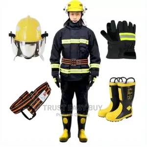 Brand New Fire Man Suit Complete Set